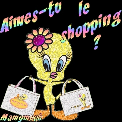 aime tu le shopping