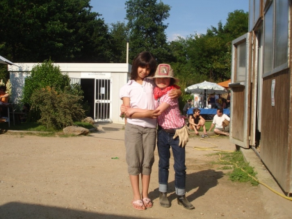 moi et ma besta Melanie