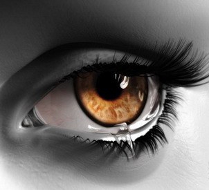 Parfois les mots ne sortent pas, c'est  ce moment que les yeux parlent pour nous ...!