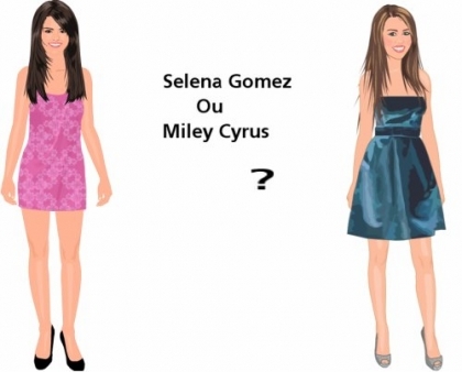 miley cirus ou slna gomez?