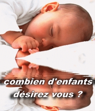 combien d enfants veut tu??