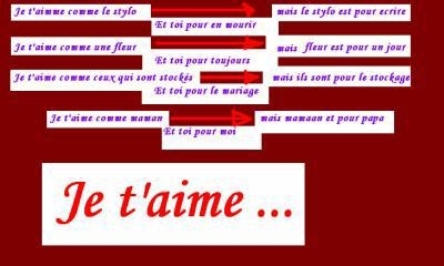 je t aime