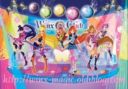 les winx en discotheque