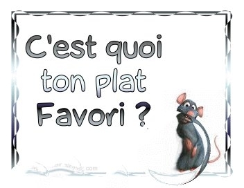 plat favori?