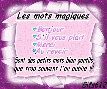 les mots magique