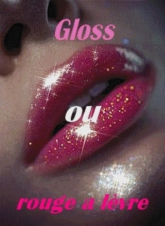 gloss ou rouge a lvre?