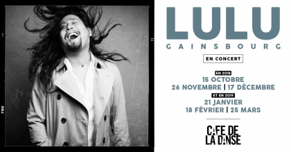 Lulu Gainsbourg tous les mois en concert au Caf de la Danse - photo 2