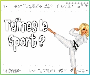 aimes tu le sport ?