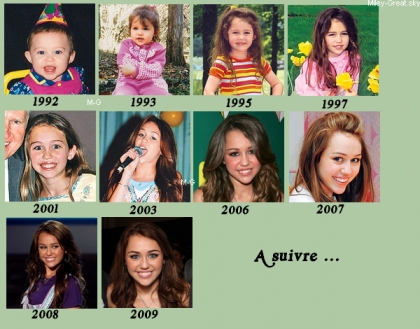 MILEY PETITE ET GRANDE 