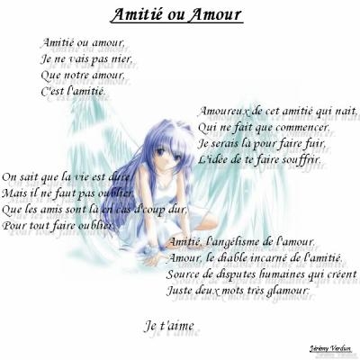 poeme pour l amitier