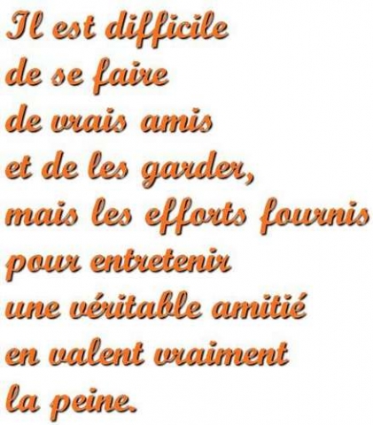 poeme pour l amitier