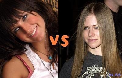 Avril VS Ashlee ...