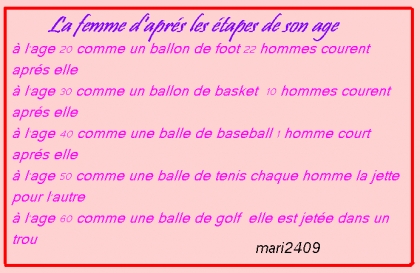 les filles .....