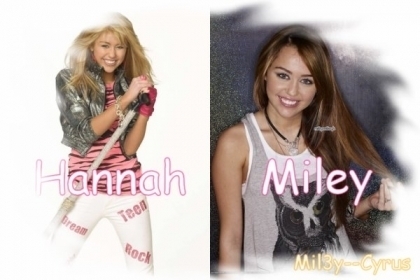 hannah et miley 