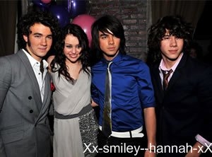 miley et les jonas