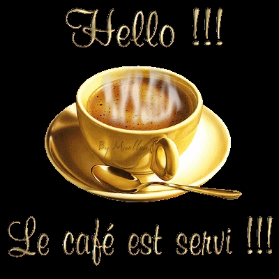 le caf est servi