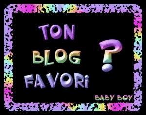 ton blog favoris?