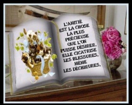 pour les amies........