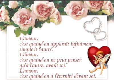 l'amour  ! ! ! ! ! ! ! ! ! ! ! !