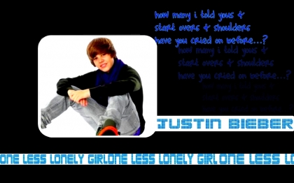 paroles de one less lonely girl 