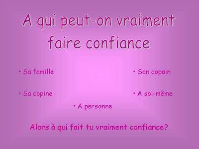 A qui peut-on vraiment faire confiance?