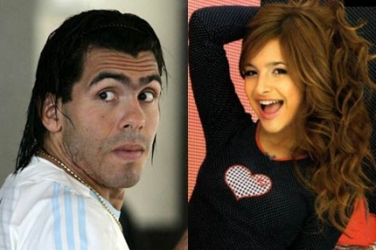 brenda asnicar y carlos tevez????