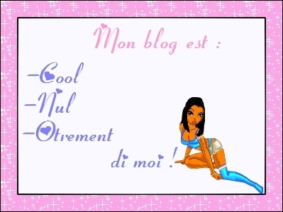 Que pensi vous de mon blog