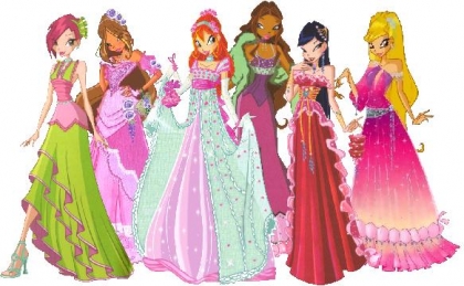 les prinseces winx