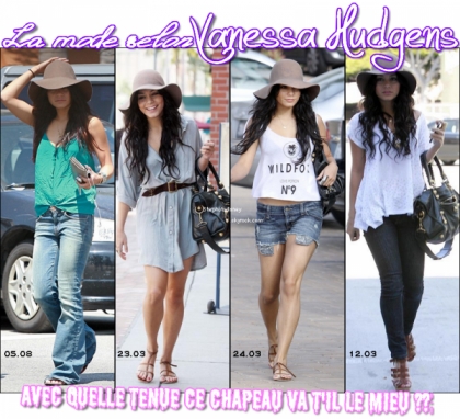                    Vanessa accro  son chapeau  68$ ??           