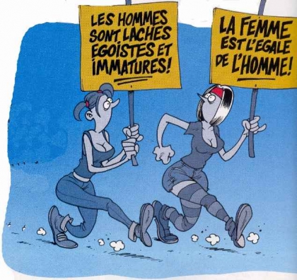 les femmes / les hommes 