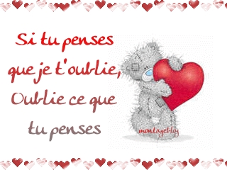 si tu penses que je t'oublie,oublie ce que tu penses 