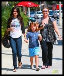 selena ggomez et sa famillle