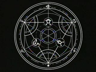cercle de transmutation humaine.