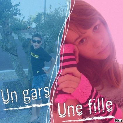 un gars une fille